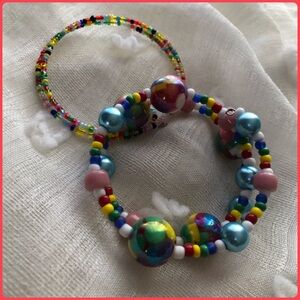 2 Memory Wire Bracelets